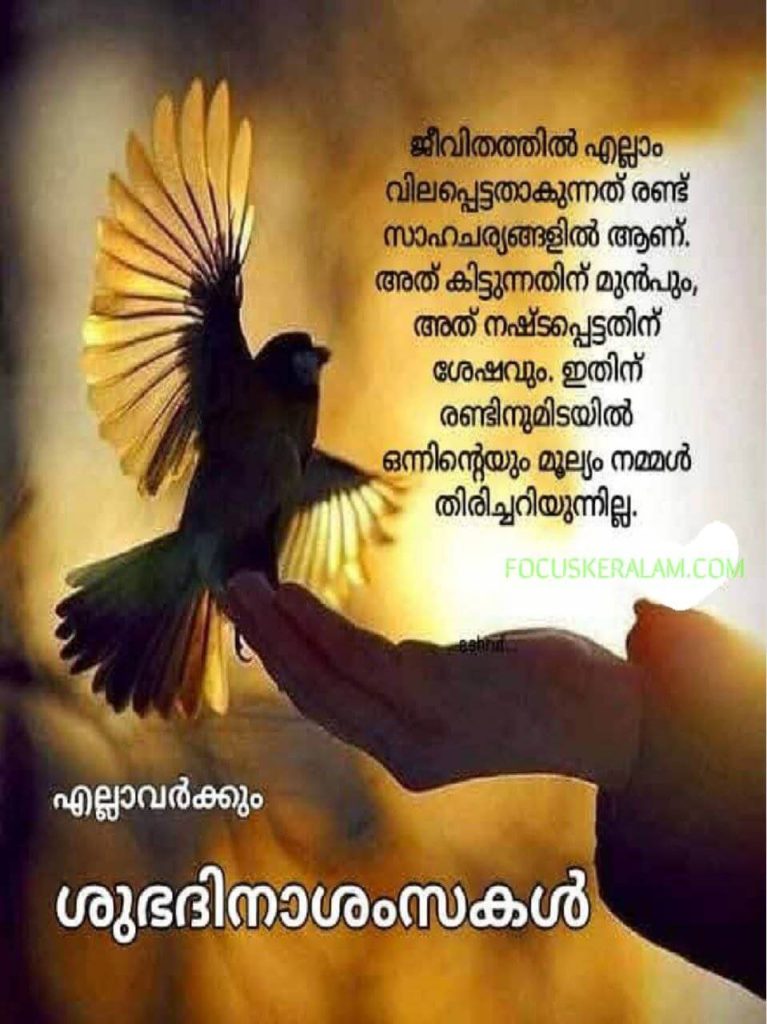 Good Morning Quotes Malayalam